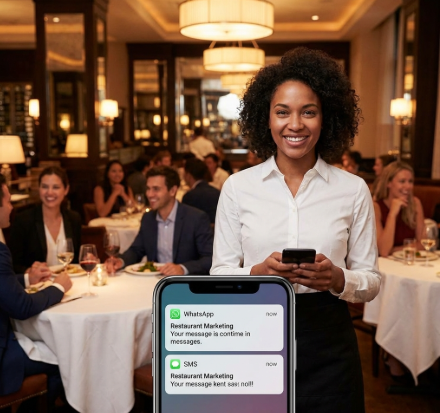 restaurant pos system marketing campaign sms and whatsapp