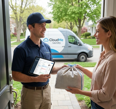 laundry collection and pickup management software
