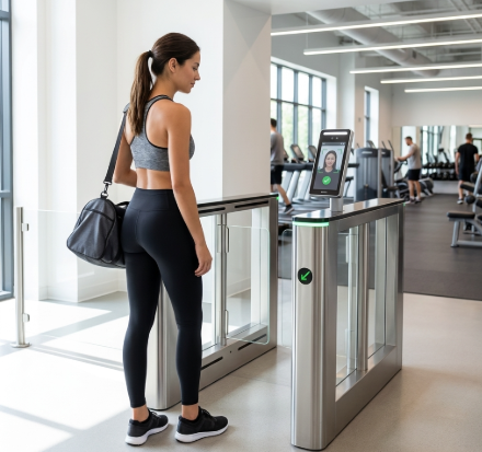 gym access gate integrated software