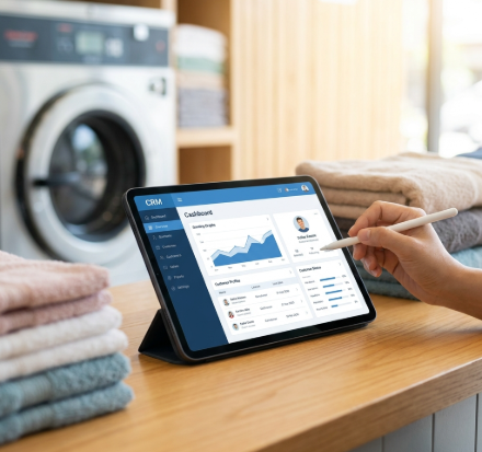 laundry crm software