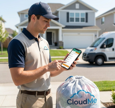 laundry delivery boy app