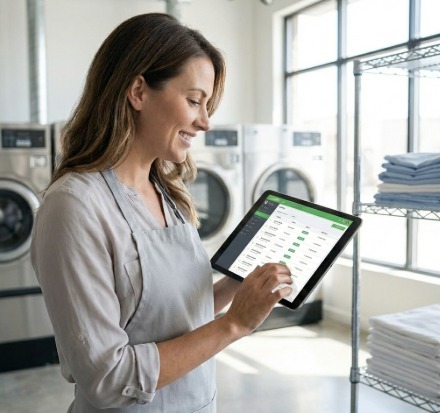 laundry outsource management software