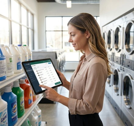 laundry purchase management software