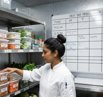 restaurant production management software