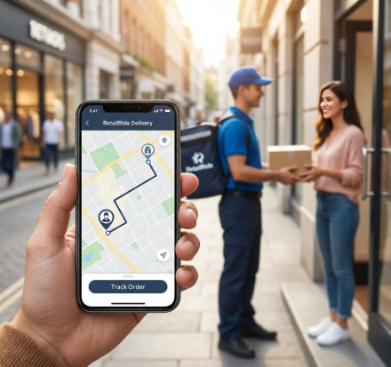 retail delivery app