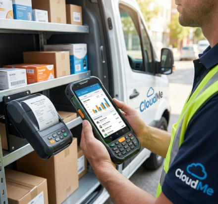 best van sales invoicing
